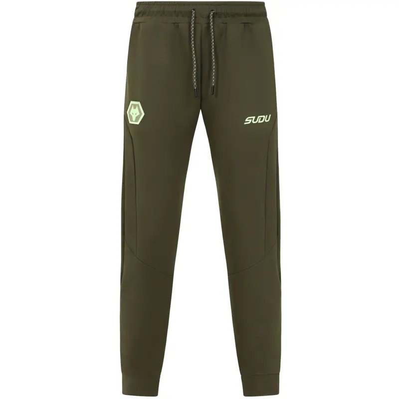 Wolverhampton Wanderers Store | Shop Official 2025-26 Players Travel Pant – Dark Khaki Wolves Gear
